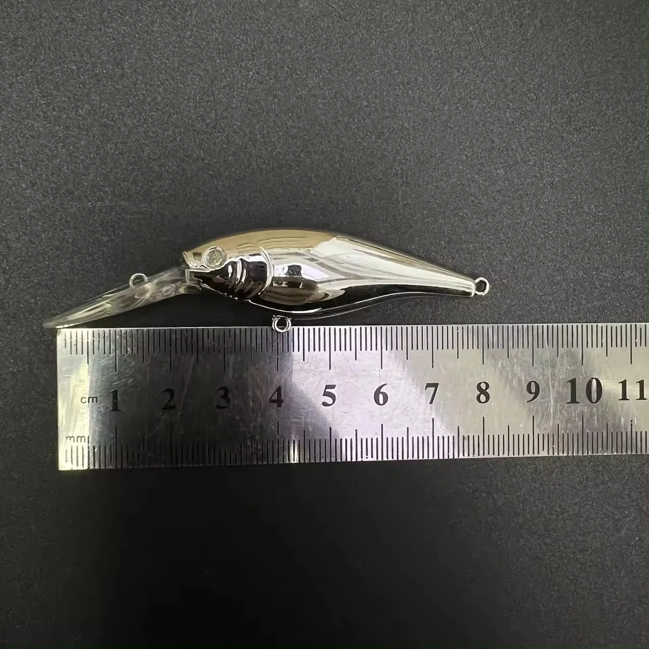 8cm 5g Flicker Action Slow Floating Senuelos de Pesca Fishing Lures Saltwater Minnow Chrome Fish Bait