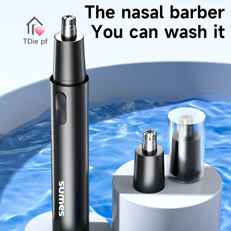 Professional Painless Electric USB Rechargeable Beard Eyebrow Ear Nose Hair Cutting Trimmer Remover For Female And Man