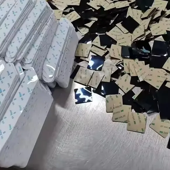 Removable  Die Cut Pu Gel Mat Transparent Double Sided Adhesive Tape  round Polyurethane Gel Sticky Sheet