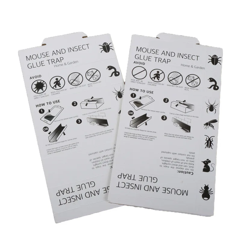 Mice glue paper trap sticky glue board mouse trap sticker rodent repellant rat glue mouse traps