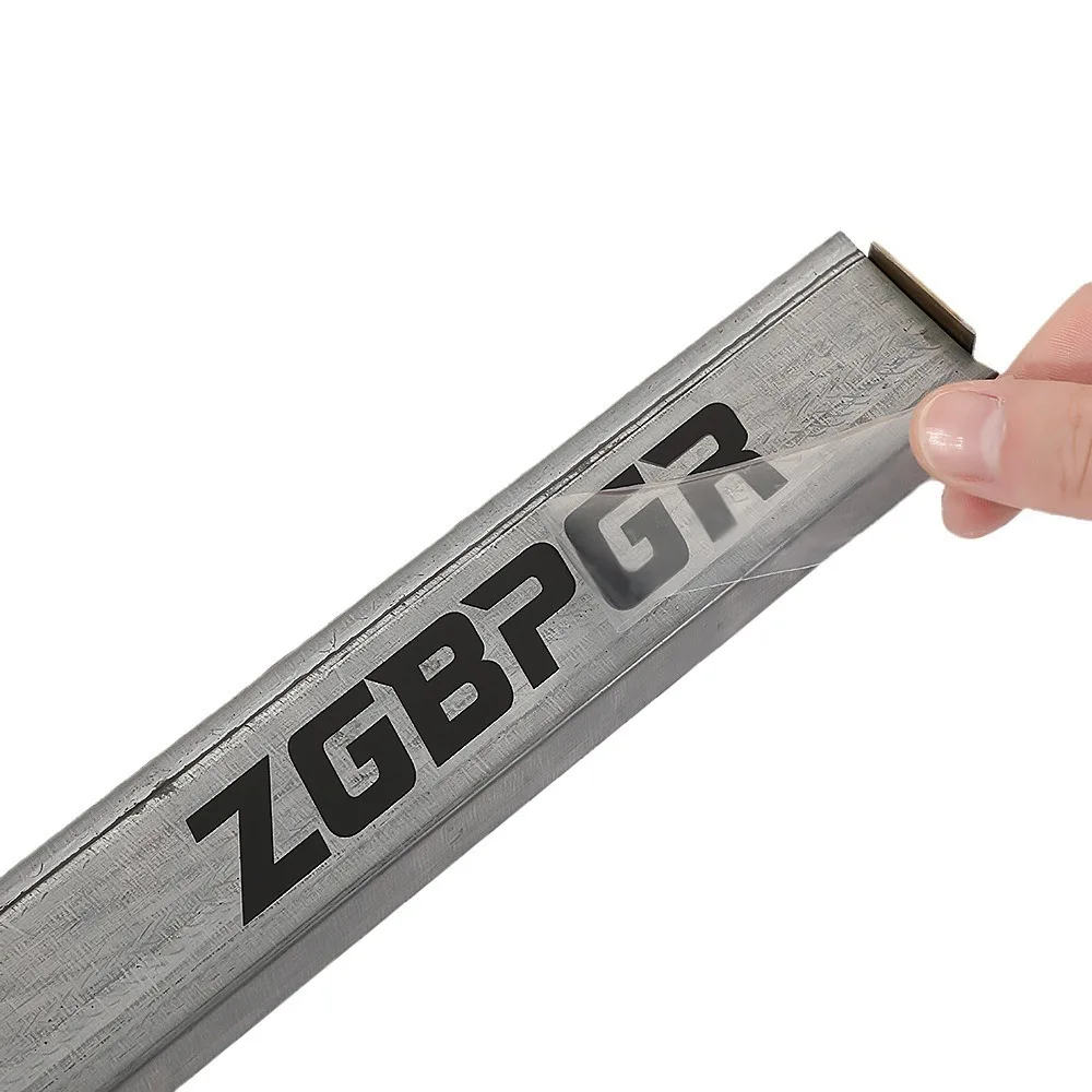 Customized Adhesive Glossy Car Nameplate Plastic Electroplate Heat Transfer Label Car Body Packaging Printing Services