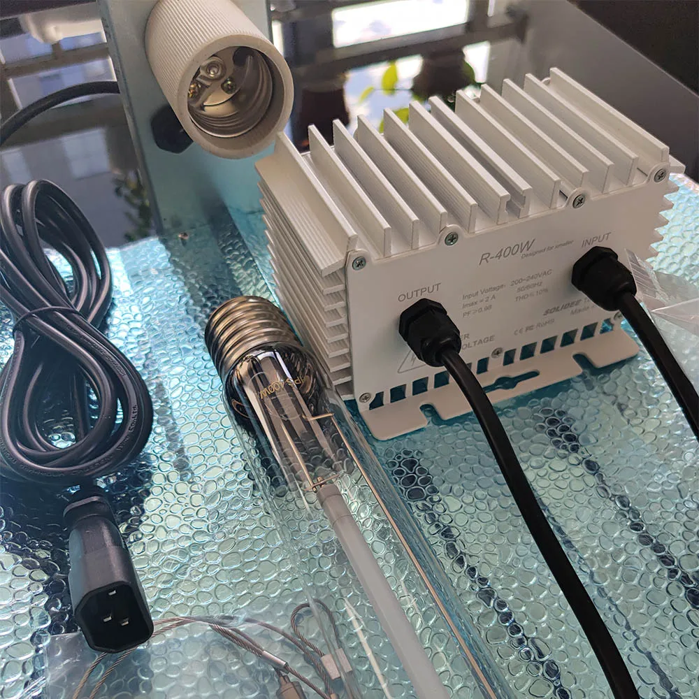 400W HPS kit include 400w ballast bulb reflector and 3m wire used for plant growth