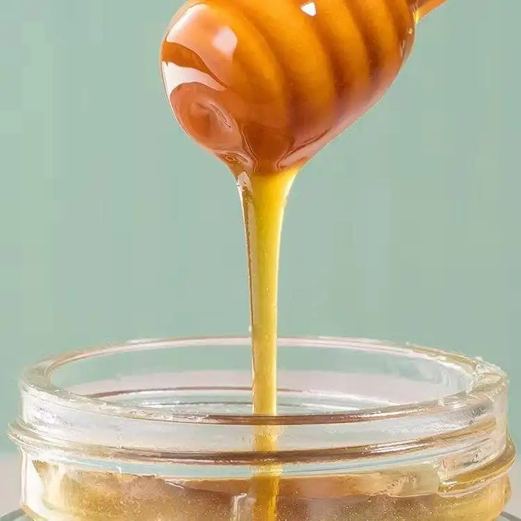 Best selling gifts Wholesale export of virgin organic prodCustom Bottles of Organic Vitality 100% Natural Honey in Glass Bottles