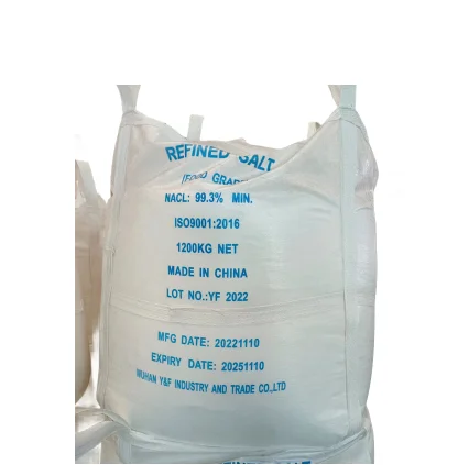 Chinese salt refined saltpdv salt vacuum pure dried table salt containers