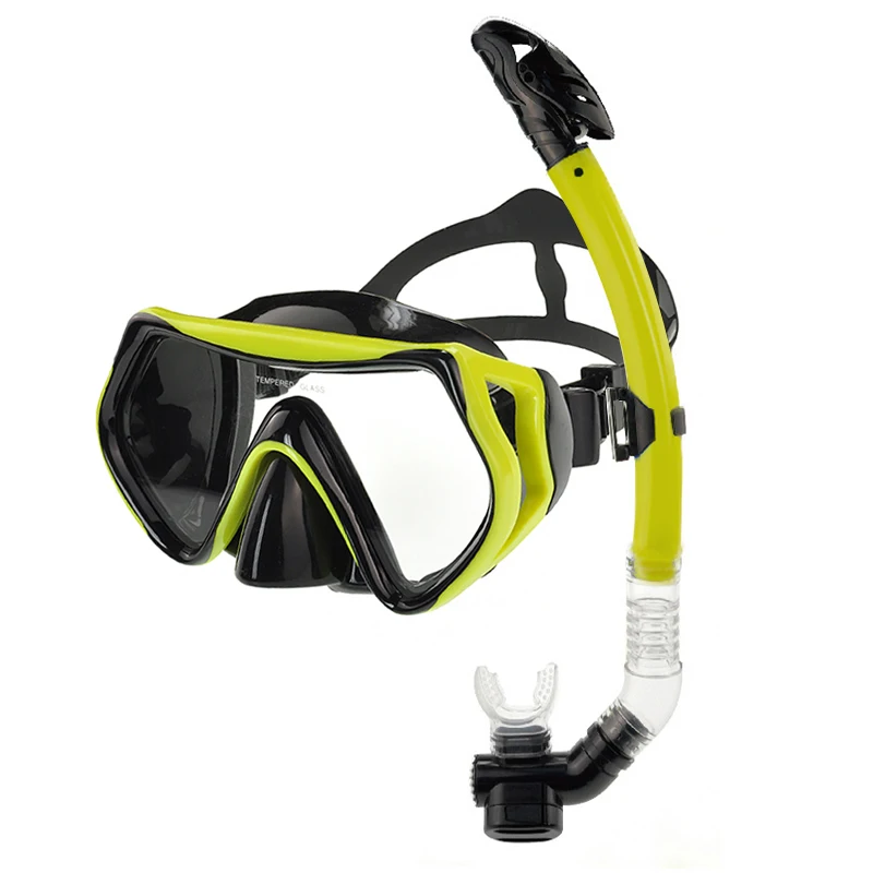 Custom Snorkels Sets Freediving Spear Fishing Mask Swimming Diving Goggles with Snorkel Set