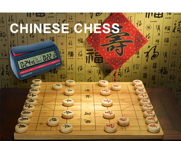 XiamenTrends China custom logo print blue digital chess clock