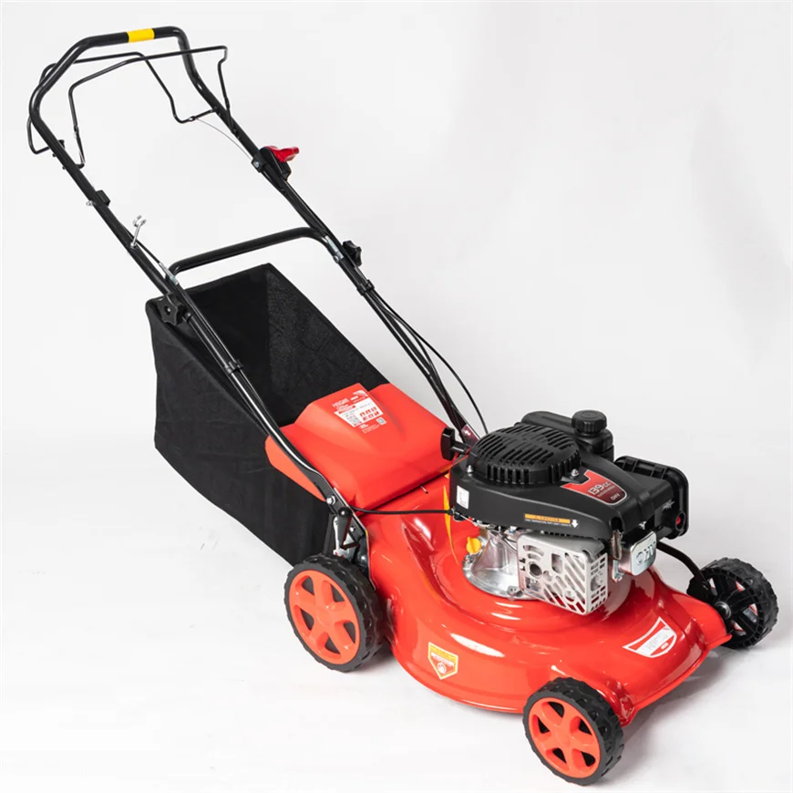 Wholesale Garden Tools 18Inch 139CC Hand Push Lawn Mower Blades For Grass Cutter Weeder Gas Lawn Mower