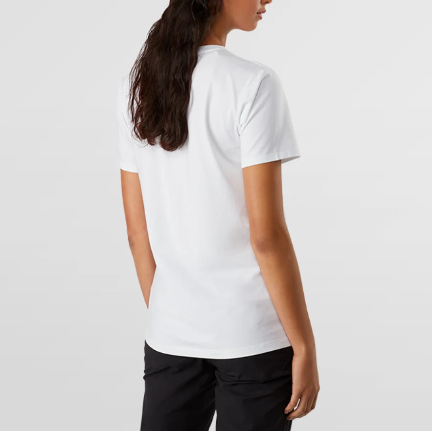 GOTS Organic Cotton T shirts Natural White Super Soft Organic Women/Men clothes