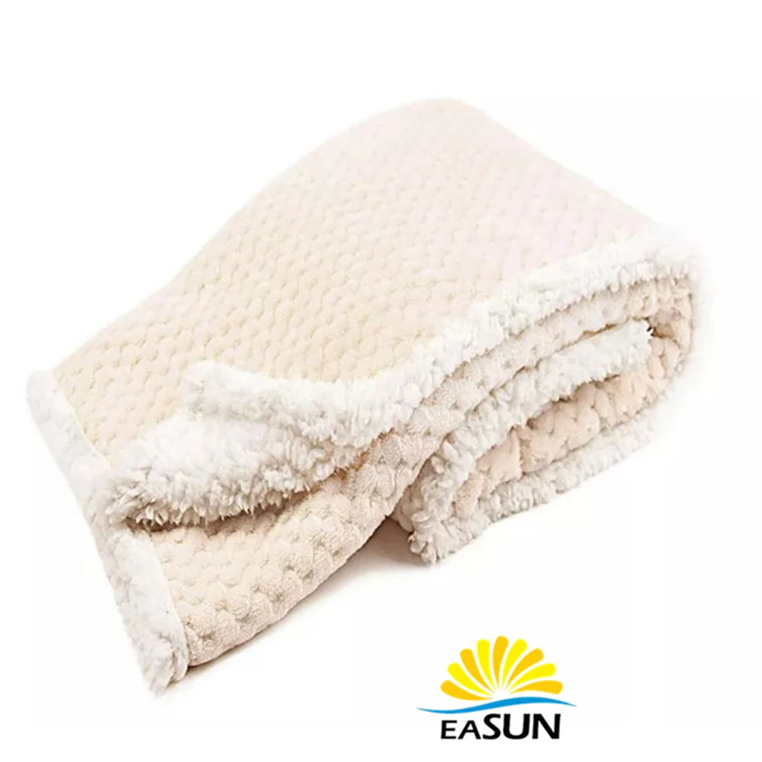 Hot-selling certificate custom luxury airline blanket fire retardant airplane blanket aviation blanket