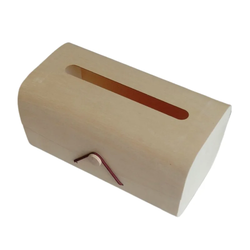 Custom Made Soft Wood Napkin Toilet Tissue Box For Storaging Tissue Paper Napkin In Living Room Kitchen Restaurants Toilet