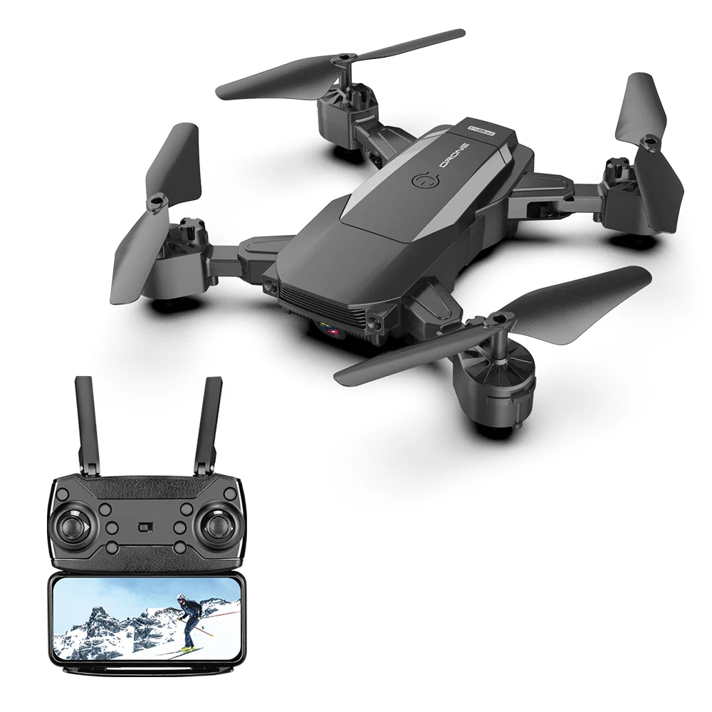 Складной Квадрокоптер F84 20 минут полета 4k hd wif gps 4 оси летающий