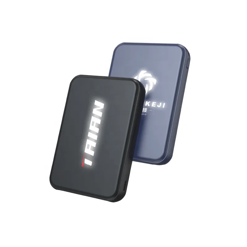 VPB-937L High Quality Led Light USB Fashion Mini Power Bank 5000mAh