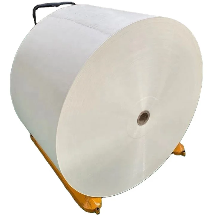 150-320gsm high quality food grade greaseproof paper cup raw material, PE coated art paper in roll