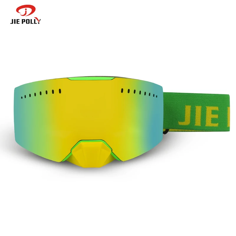 Polarized Custom Logo Ski Goggles Magnetic Lens Snow Snowboard Cycling Goggles Outdoor UV400 Sports Skiing Sunglasses For Men