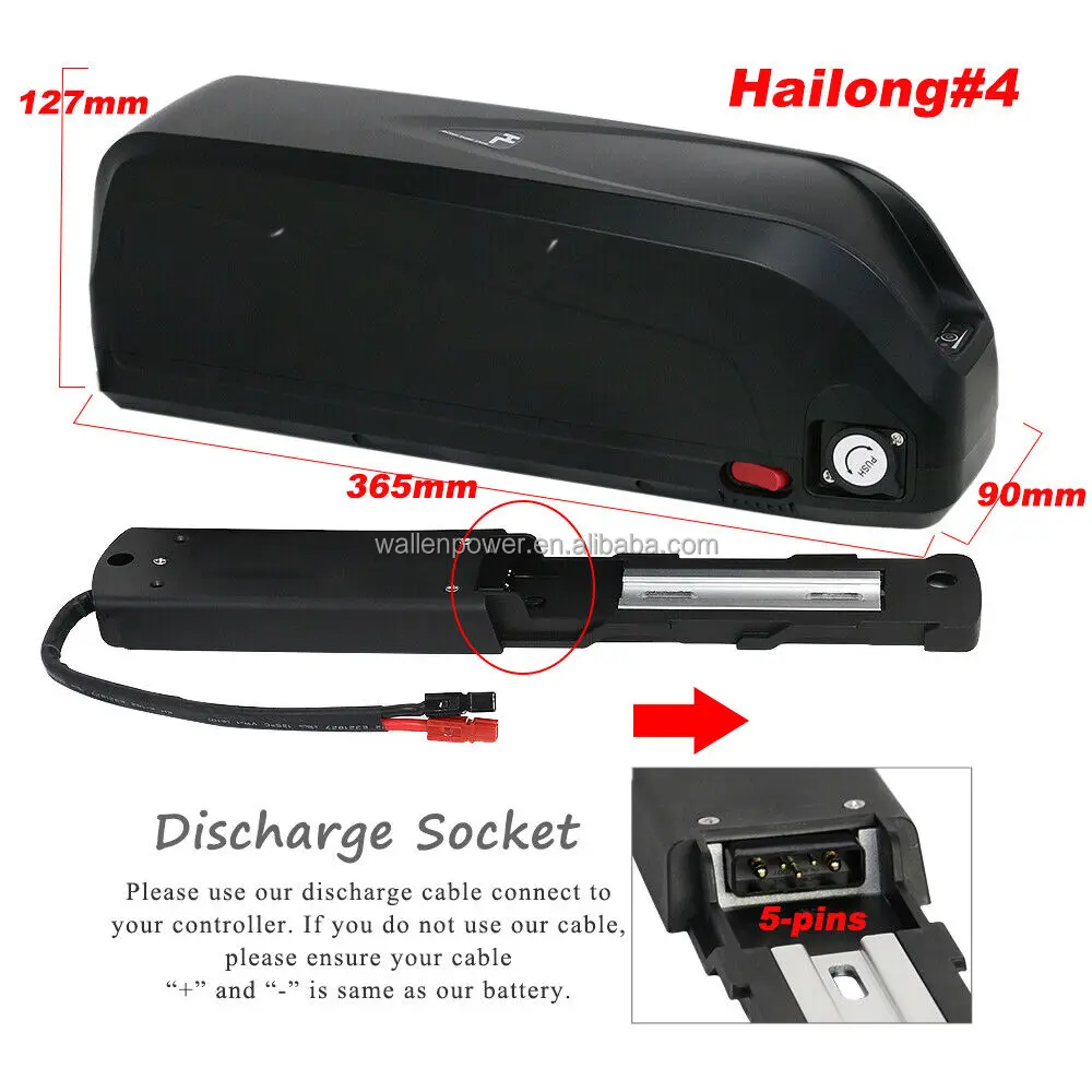 UK Stocked Hailong 52V 20Ah Power Bicycle Down Tube Frame Akku Charger 21700 Lithium Lon Electric Bike 52v Ebike Battery Pack