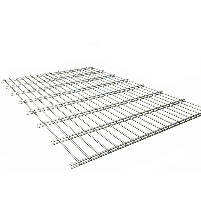 Powder Coated Double Horizontal Wire 868 656 Welded Wire Mesh Fencing For Farm And Zoo