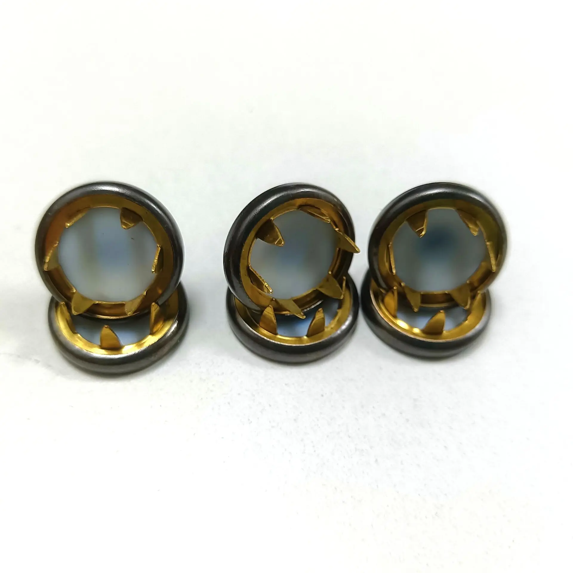 2023HLD factory custom brass prong snap button five claw button