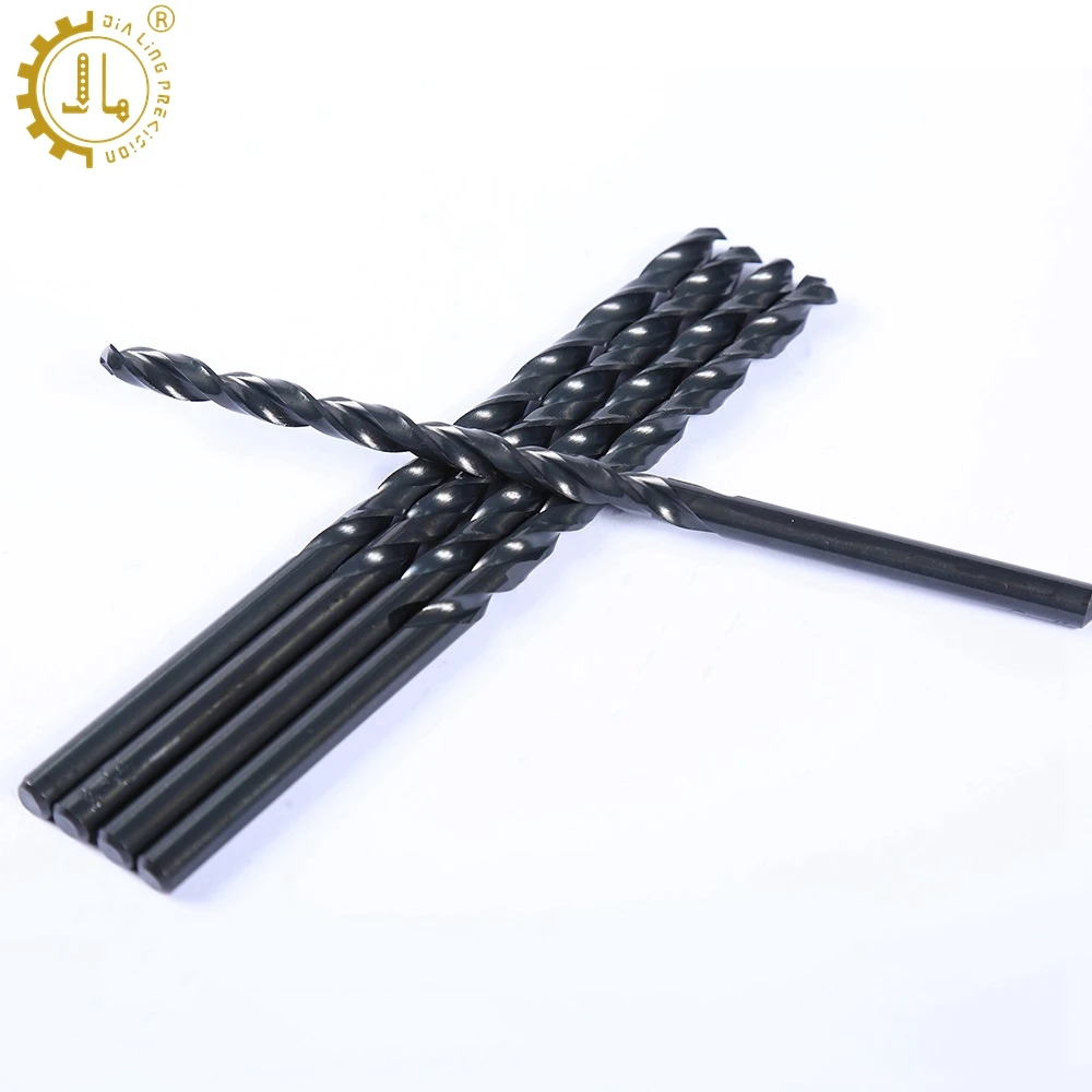 HSS Cobalt Black Metal Drill Bit High Speed Steel Metal Drill Bit Iron Carving Long Drilling Bits For Metal Wood Cast Iron