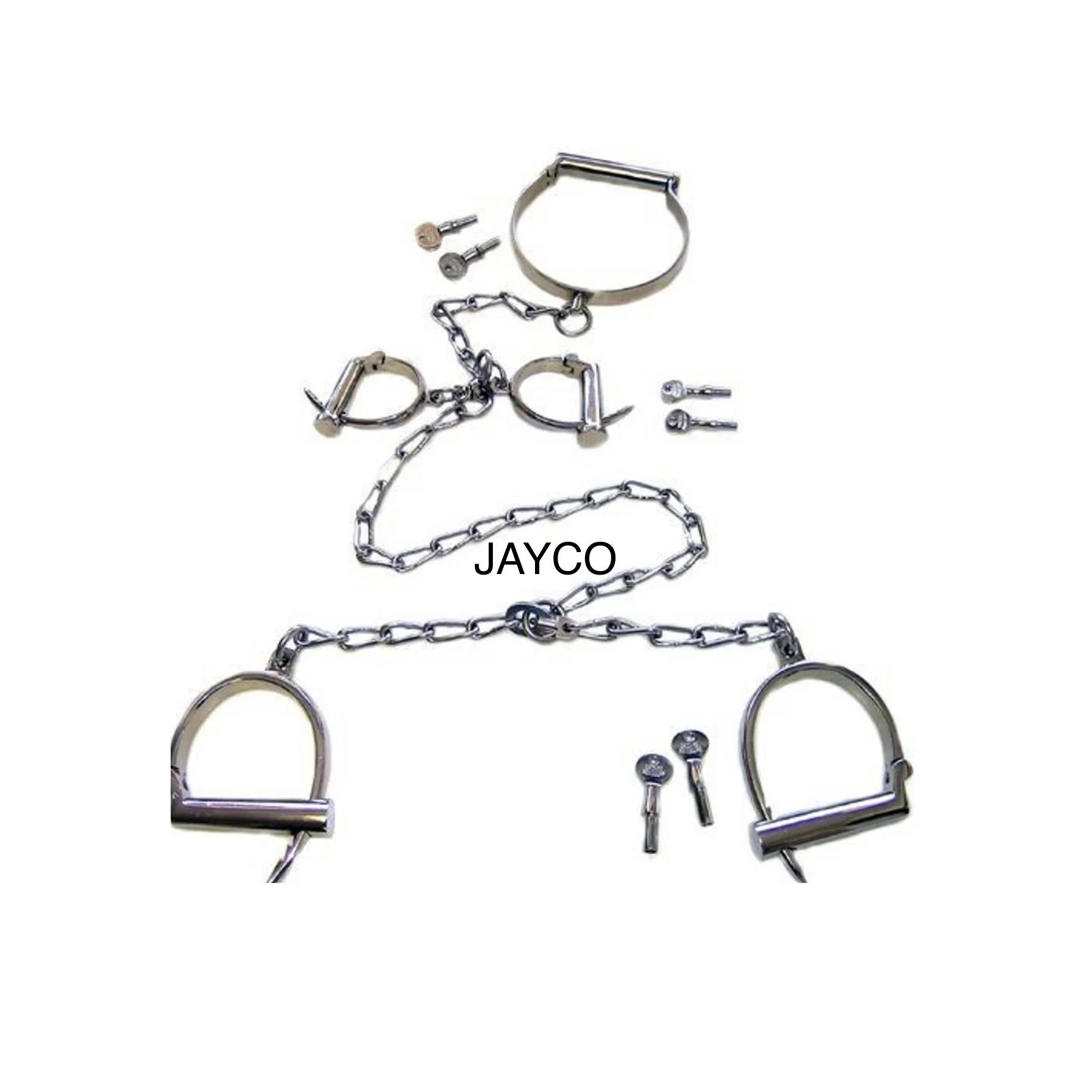 New Arrival Stainless Steel Luxury Handcuffs With Keys for Handcuffs Protection from Manufacturer at Export Price
