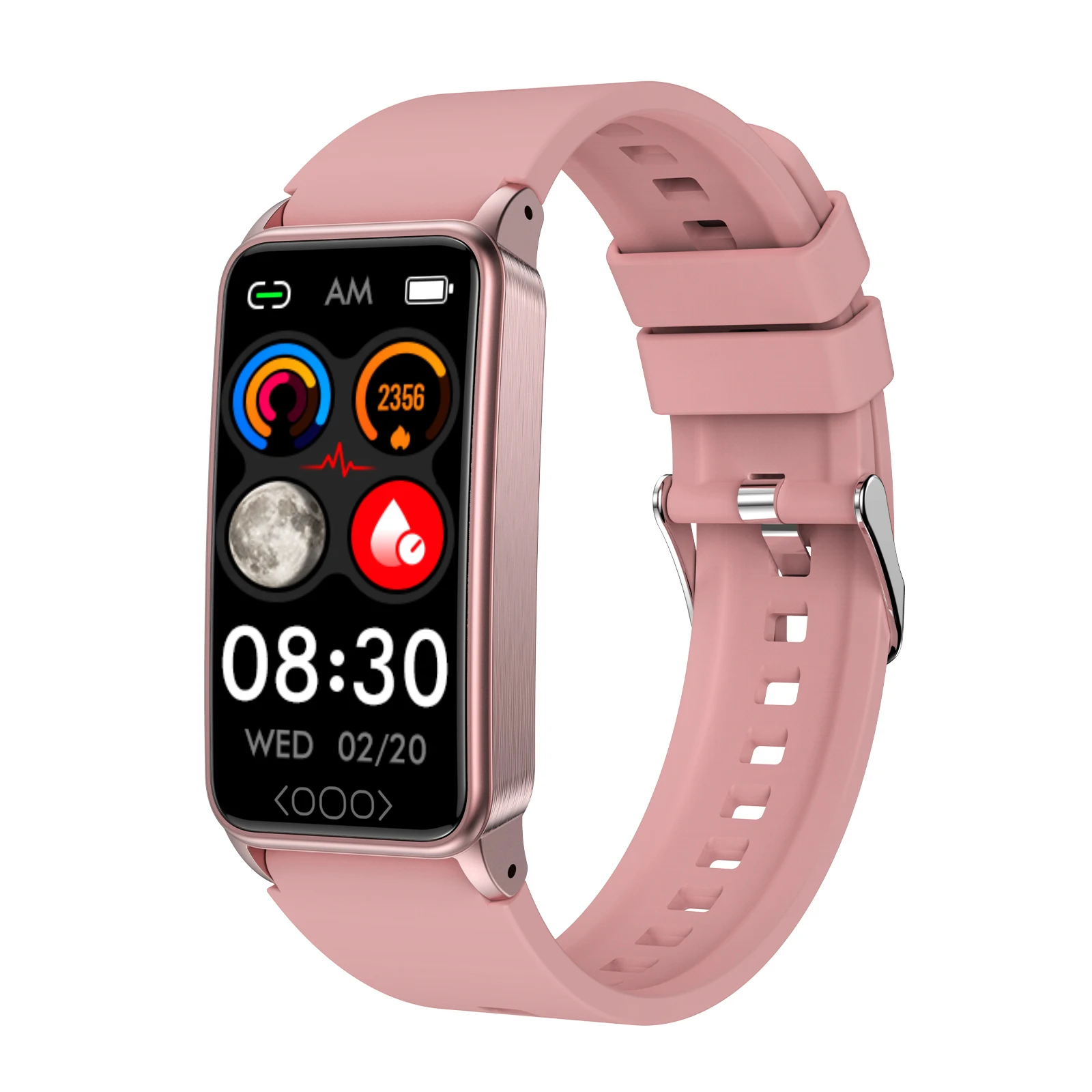 2024 TK71PRO Smart Watch Continuous Dynamic Heart Rate Blood Sugar Oxygen Lipid Monitoring iOS Android Operation IPS Display