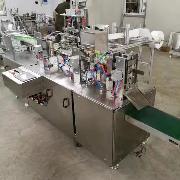 ZL-220II автоматическая машина для влажных салфеток складывания и упаковочная машина