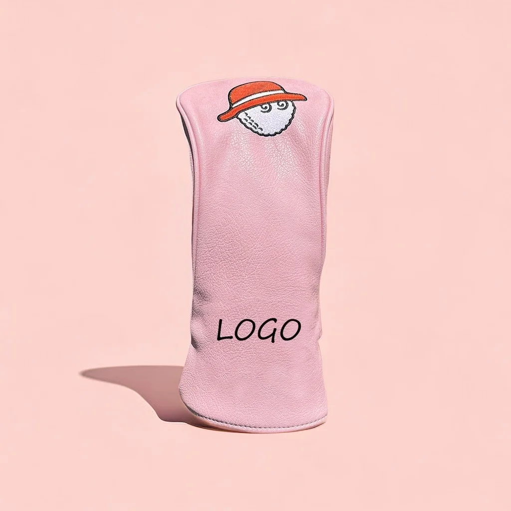 Support Low MOQ Golf  headcover Driver headcover Quick custom embroidered logo golf club headcover