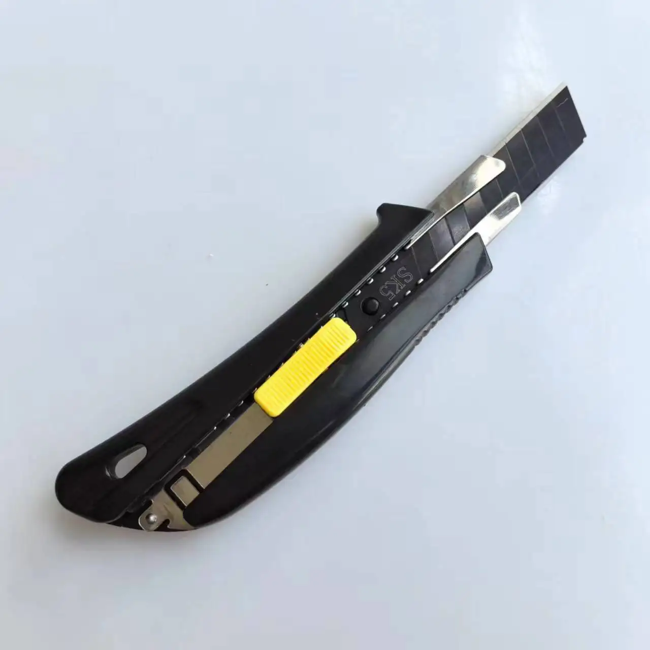 Automatic Retractable Cutter Knife Multi-purpose Black Blade And Opener Utility Knife