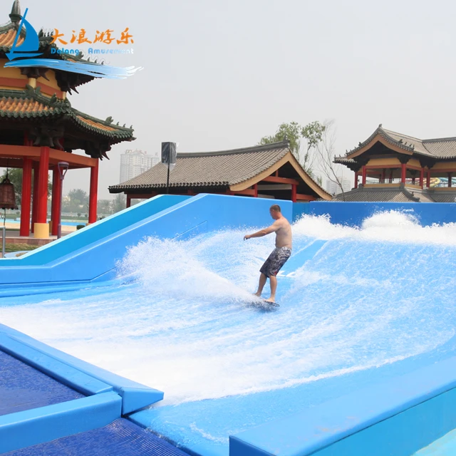 DALANG Factory Top Quality Water Slide Surf Simulator Water Park Games Surf fiberglass flowrider water park equipment