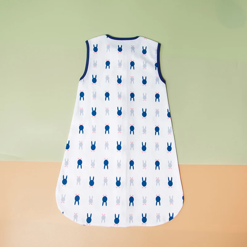 Custom Pattern Newborn Sleep sack Muslin Anti startle jump sleeping bag printed baby sleeping wears