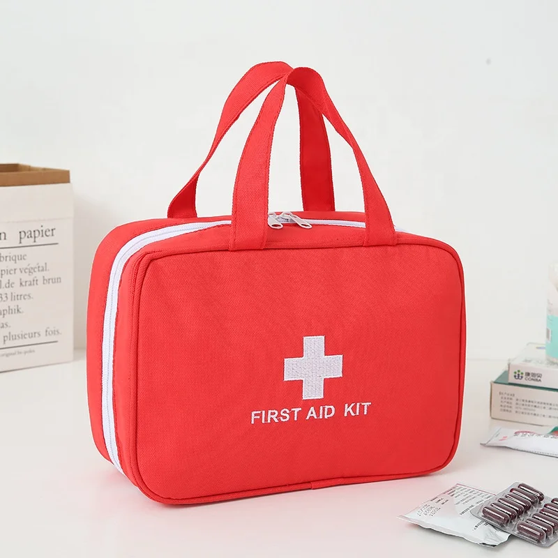 Medicine Emergency Pack Portable First-aid kits Bag First Aid Kits outside Lightweight Medicine Storage Bag for Family children