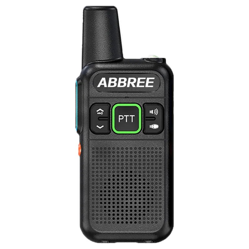 ABBREE AR-M3S мини иди и болтай Walkie Talkie UHF 400-470 МГц с пультом дистанционного управления USB зарядки, 16 каналов, Портативная радиостанция Baofeng BF-888S Охота