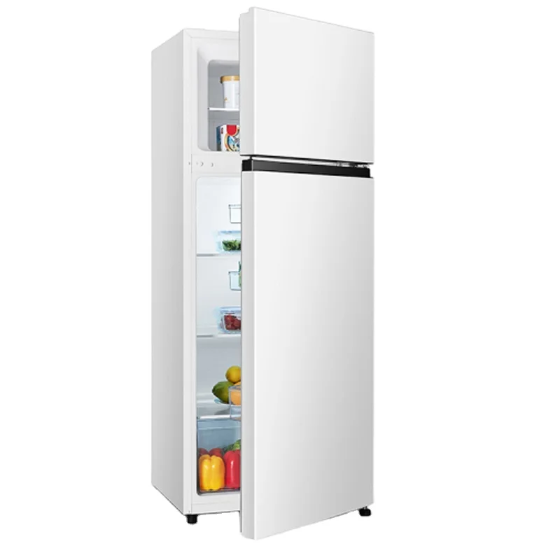 House 110V Cheap 2 Door Defrost Fridge Refrigerator With Top Freezer