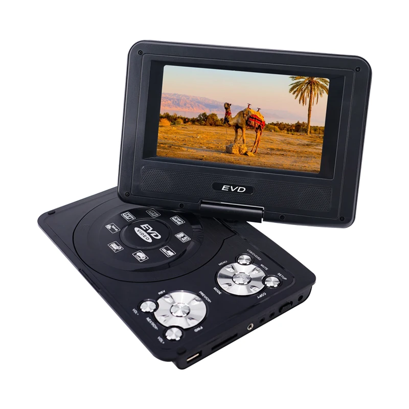 TNTSTAR TNT-780 9.0 inch Digital Multimedia Game Function, 270 Degree Rotation Portable EVD / DVD Player 2023 hot