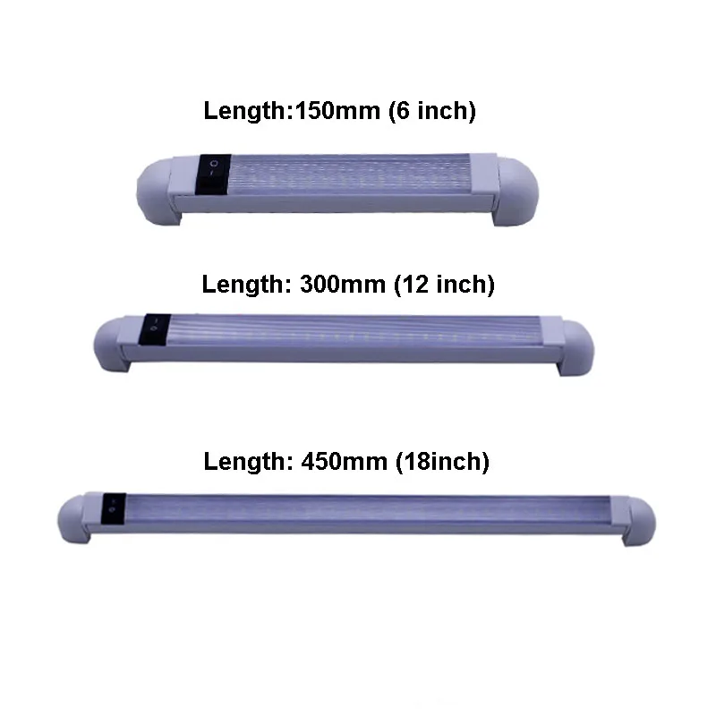 12V RV boat LED swivel ceiling dome interior linear engine room marine led light