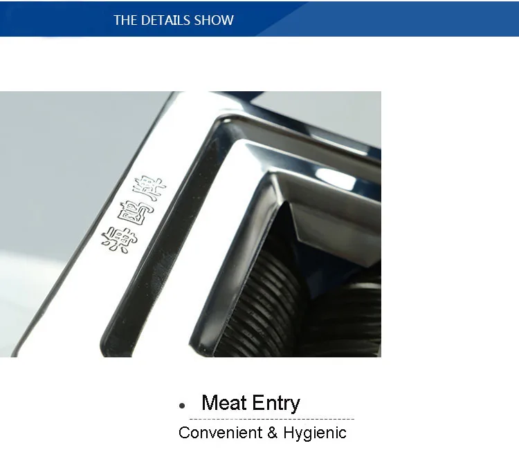 Haiou HO-60A Small Manual Meat Strips Cubes Cutting Slicer Machine for Home Use