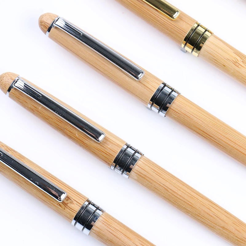 Bamboo pen set Bamboo ballpen Stylus pen mechanical pencil ECO promotion gift pens