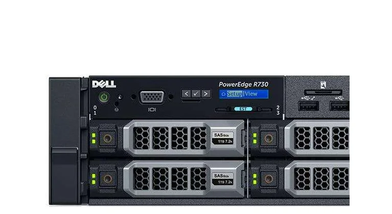 Dells R730 2 5 дюймов 2697V4*2 16G * 6 PM881 1T твердотельная 1 H330 карта одиночной мощности 1100 Вт 2080ti видеокарта