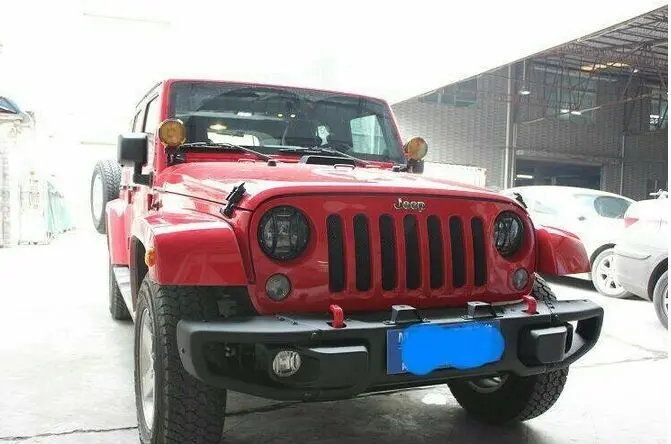  J087 10th юбилей переднего бампера для автомобилей jeep w rangler JK2007-2017 крепежные детали из алюминия и цинкового сплава jk автомобильные бамперы