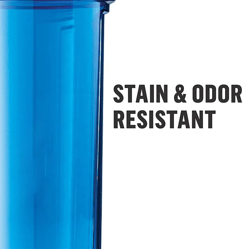 Portable custom 500ml  shaker bottle for protein powder drinking Plastic Shaker Bottle PET