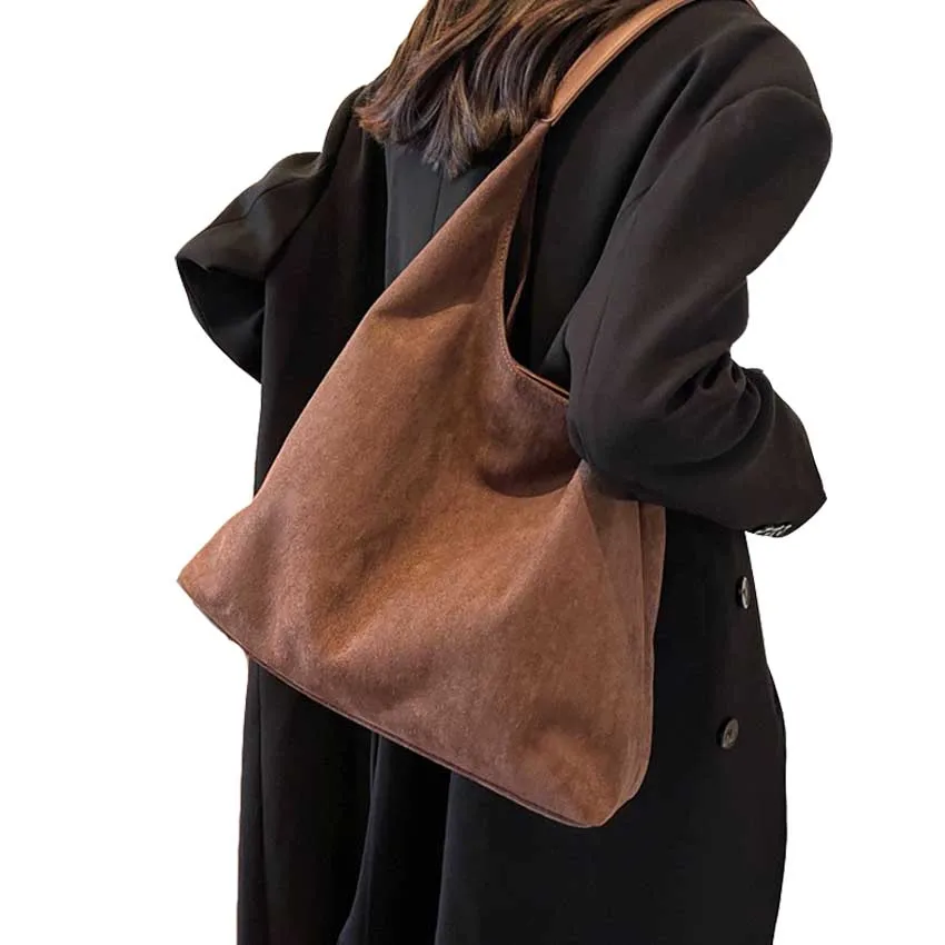 Оптовая продажа, женская сумка, мягкая бархатная сумка для ноутбука, легкая винтажная женская сумка через плечо