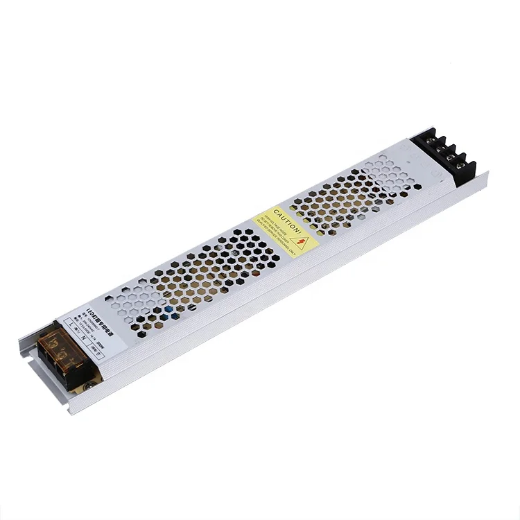 Ультра тонкий и slim12V 16.5A светодиодный драйвер 200 Вт Регулируемый источник питания для светодиодных лент