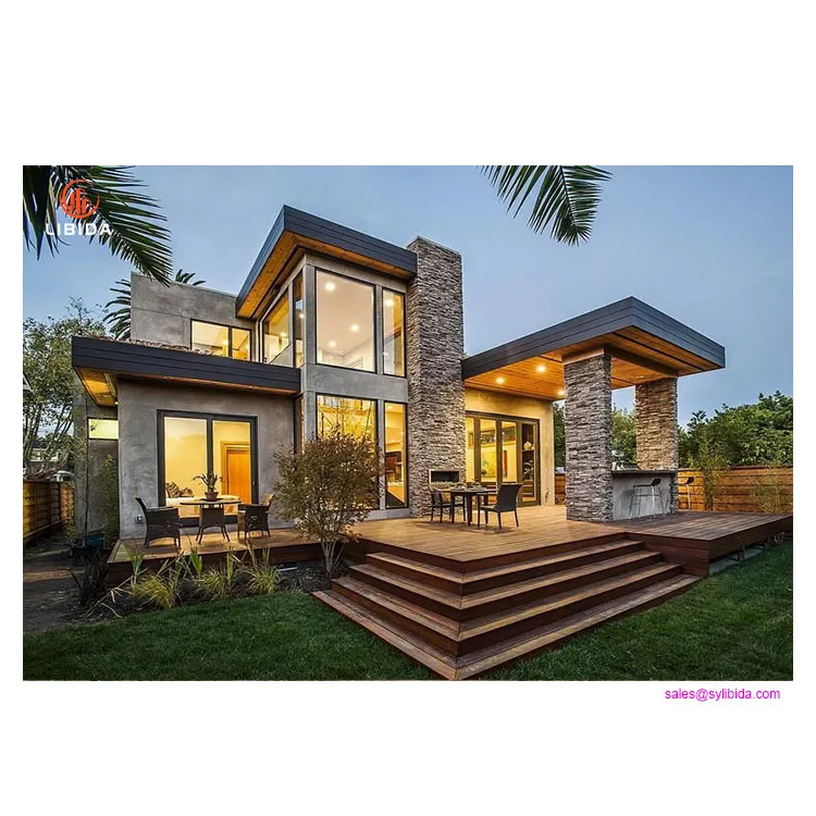 China Factory Direct Supply Modern Customized Low Cost Prices Steel Frame Prefab House