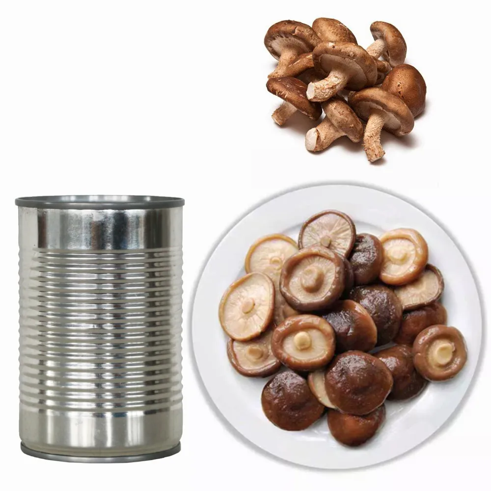 factory price canned seasoned shiitake mushrooms whole