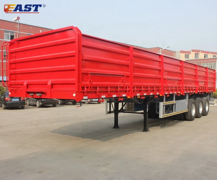 EAST 3 axles agricultural grain transporting trailer grain semi trailer