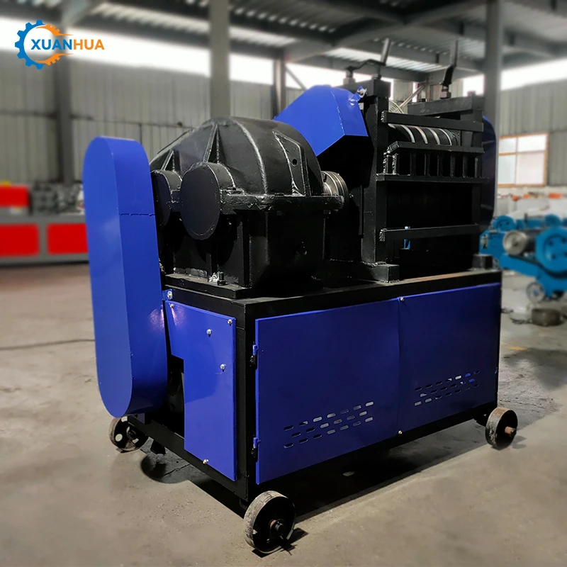 Xuanhua automatic waste scrap rebar Steel Bar straightening machine for sale