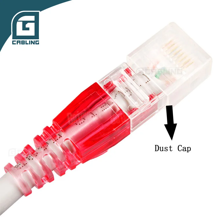 Gcabling NEW product rj46 ethernet cable network: utp,cat6,0.5m,blu,lszh cat 7 patch cable flat cable jumper