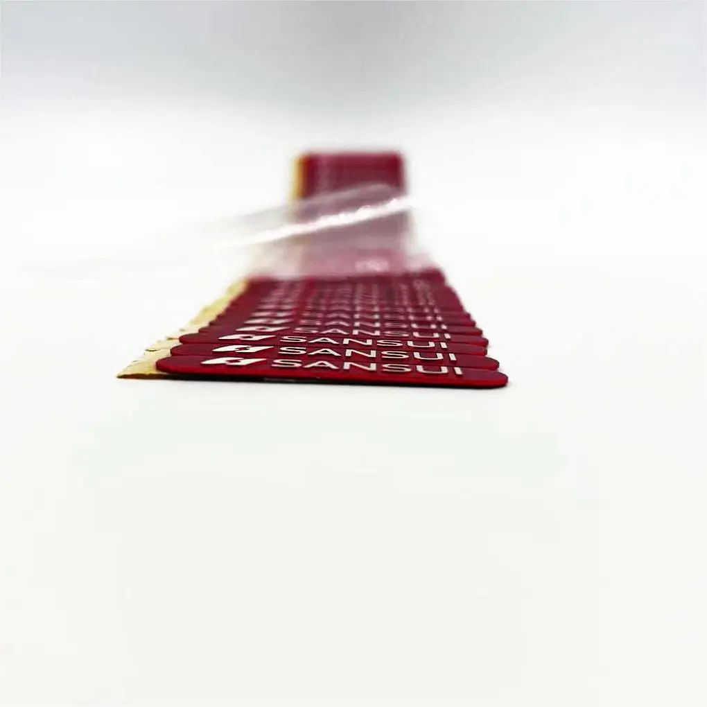 High Quality Custom Metal 3D Embossed Label Brushed Anodized Aluminum Logo Name Plate Metal Logo Die Casting Metal Nameplate