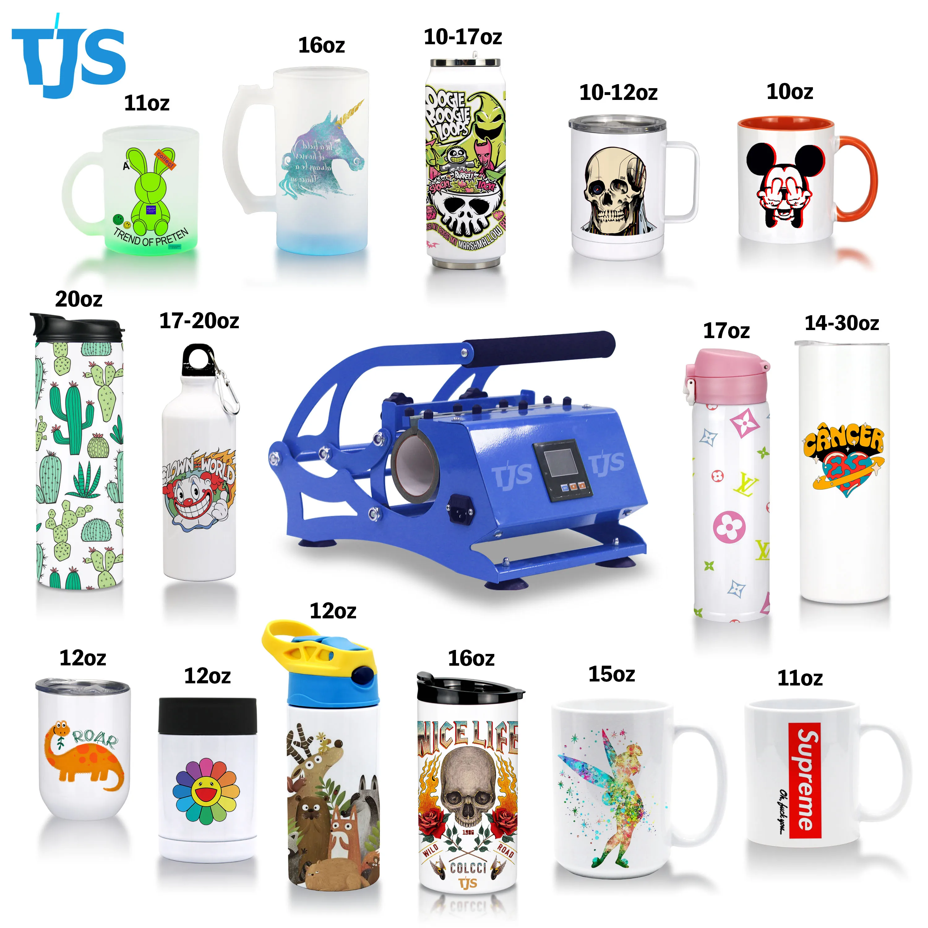 New Product Tumbler Heat Press Sublimation Machine DIY Mug Cup Press Transfer Machines for 20oz 30oz Tumblers