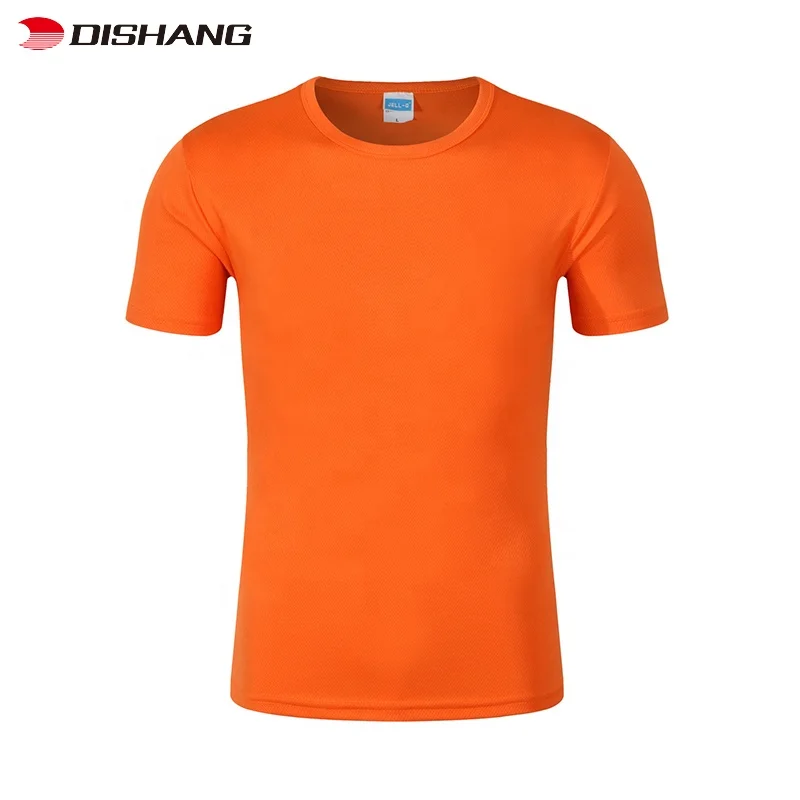 Hot Sale Workout quick dry Gym wear mens clothing custom logo Polyester  t shirt for men