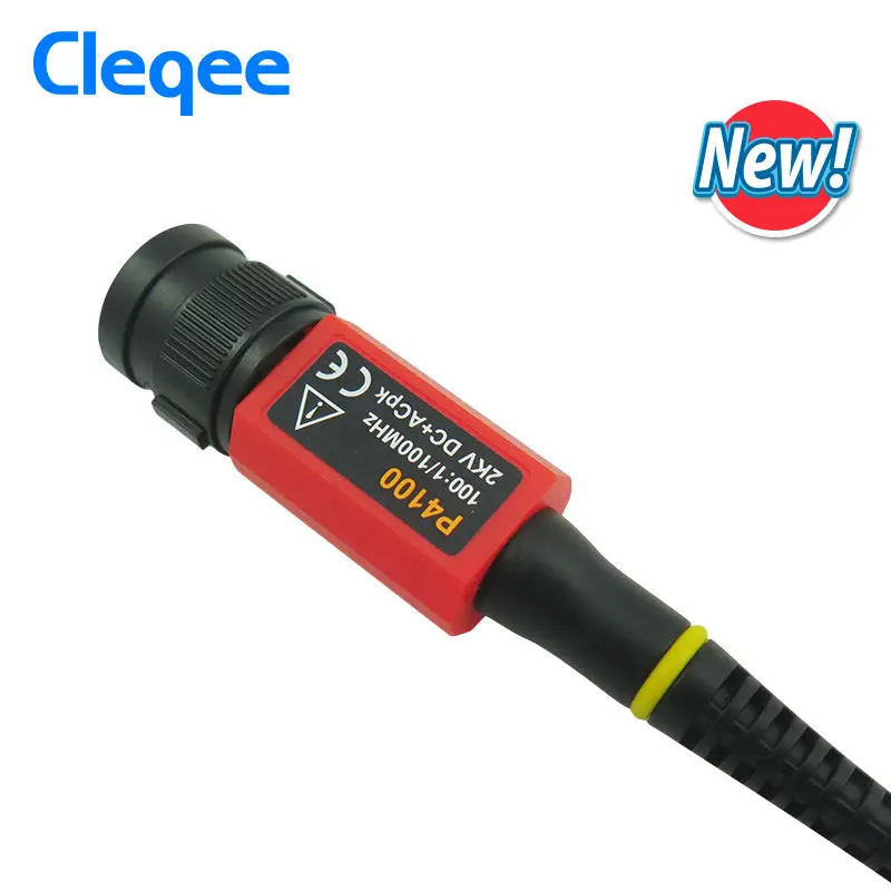 Cleqee-2 P4100 100:1 BNC test probe 2KV 100MHz bandwidth high voltage oscilloscope probe  kit